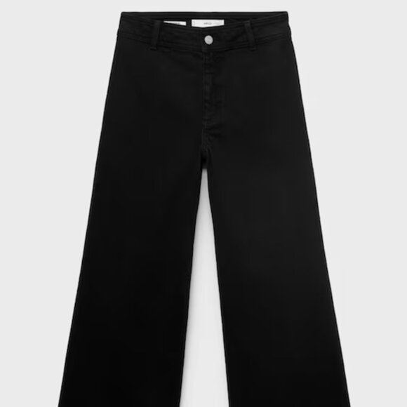 Mango Catherine Culotte High Rise Jeans - Picture 1 of 9
